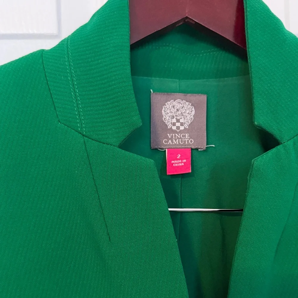 Vince Camuto Vibrant Green Blazer - Picture 2 of 4